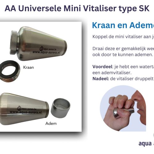AA Universele Mini Vitaliser type SK: Kraan en Ademen